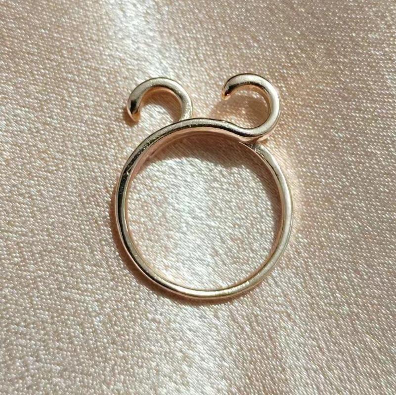 Simple Retro Three-dimensional Peacock Ring Female Ring