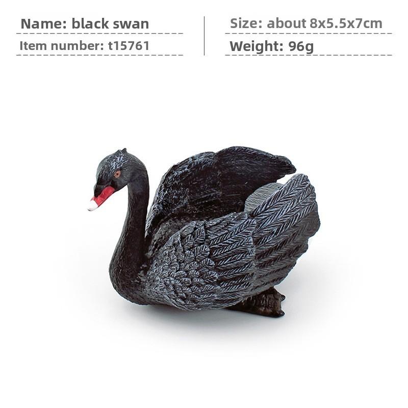 Pvc Farm Animal Decor Set With Realistic Swans Ducks And Chickens For Home Or Office Display