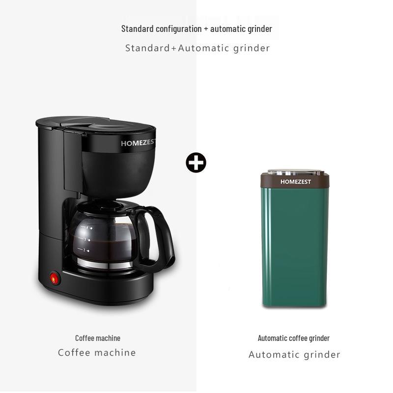 Homezest Deutsche Automatische Filterkaffeemaschine - Kompakte Kanne im amerikanischen Stil für Zuhause & Büro