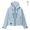 Short jacket women's three-proof outdoor windproof waterproof jacket fashion trend jacket