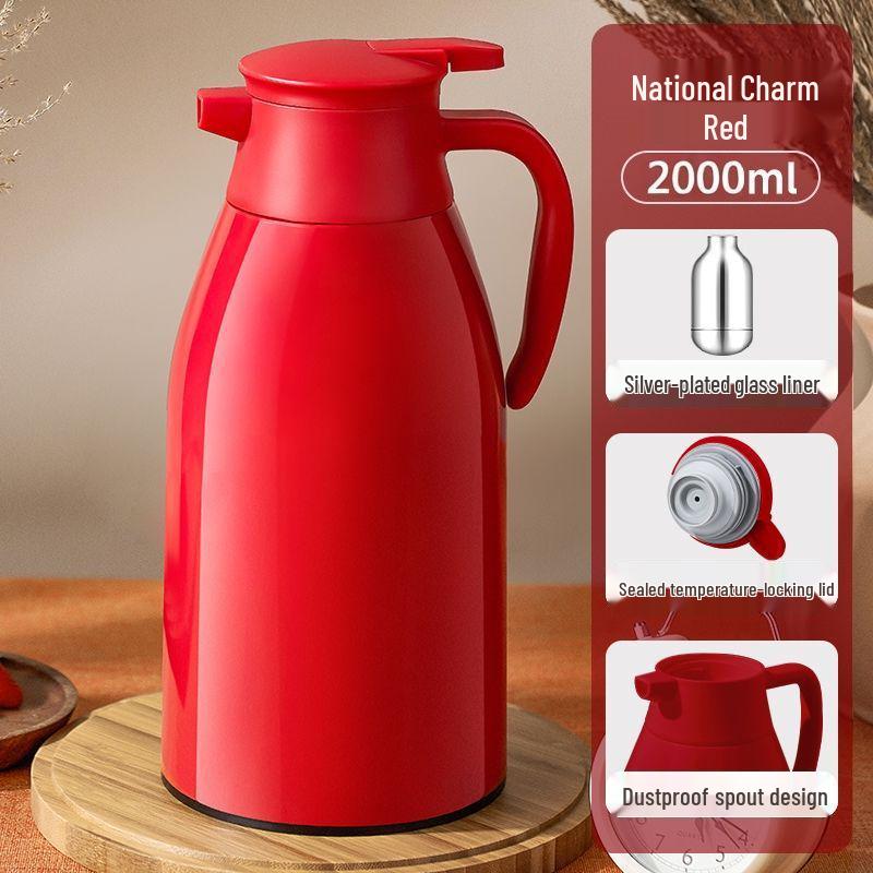 “Large Capacity Portable Insulated Thermos Flask for Dorm and Wedding Use”