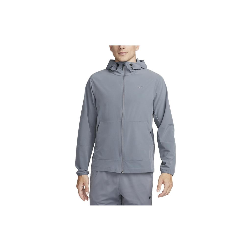 Nike Repel Unlimited Embroidered Solid Color Hooded Jacket Men Jackets Grey FB7551-084