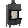 Smart Steel Fireplace KRATKI LUCY SLIM EKO Right 8 kW Ø 160 MSK