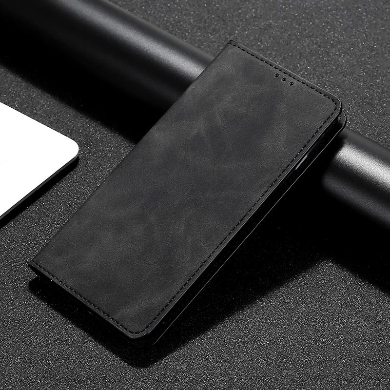 Funda de Cuero de Lujo Para Xiaomi Redmi Note 8 2021 8T 9 9T 9S Note 4 4X 5 5A Prime 6 7 Pro Max Flip Protectora Magnética Bolsas