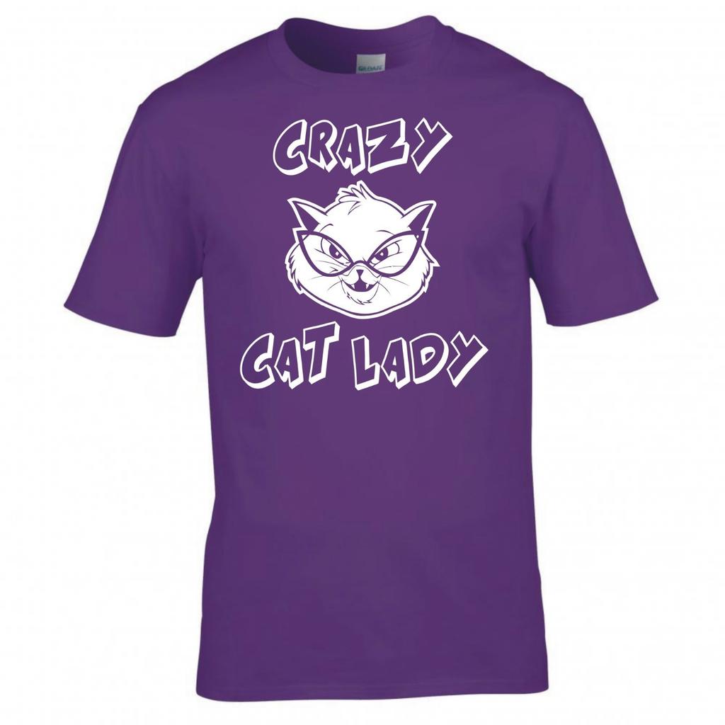 Crazy Cat Lady T Shirt