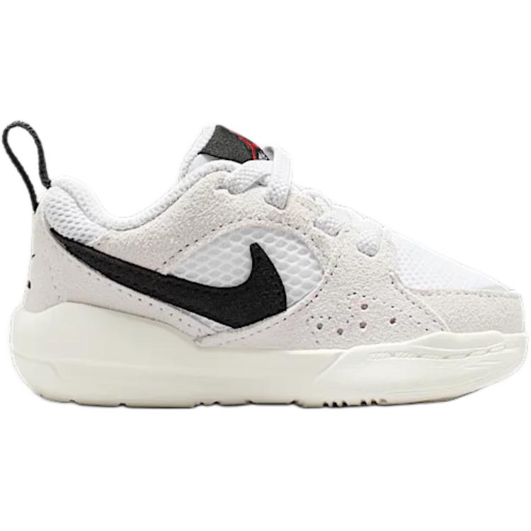 New Jordan CMFT Era Anti Slip Wear Resistant Low Top Toddler Shoes White Black Infant And Toddler HQ0508-100