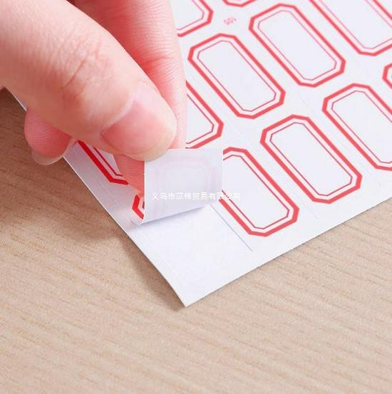 Pegatinas de Etiquetas Autoadhesivas de Nombre y Precio para la Escuela y la Organización