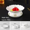 Huihuang High-End Ceramic Flower Plate Warmer Set