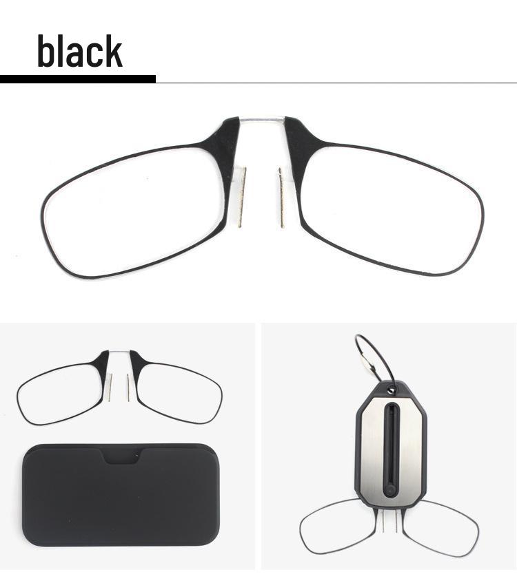 Clip-On Frameless Reading Glasses for Men: Personalized, Fashionable, and Mobile-Friendly.