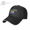 Flaga RPA z Literą Czapka Baseballowa Unisex Damska Letnia Unisex Czapki Hip Hopowe Bawełniana Snapback Kapelusz Golfowy Czapki Wędkarskie