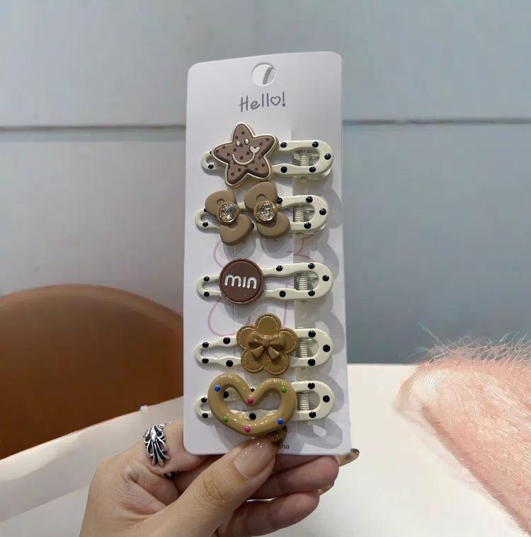 Children'S Hairpin Bag Cloth, Duck Bill Clip Cloth, Bow Root, Princess Hairpin, Cute Little Flower Girl Hair Accessories