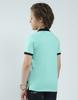 MONTE CARLO Boys's Regular Fit Printed Polo Half Sleeve T-Shirt