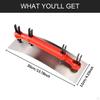 Plastering Trowel Adjustable Shaped Flexible Concrete Cylindrical Sturdy Carbon Steel Non