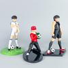 19cm Captain Tsubasa Figur Ozora Tsubasa Wakabayashi Genzo Anime Modell Sammlung Tischornament Dekoration Feiertagsgeschenke