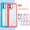 For Nothing Phone 1 Case Cover Nothing Phone 1 Capas Fundas Bumper Back Shockproof Clear Cover Nothing Phone 1 Transparent Case