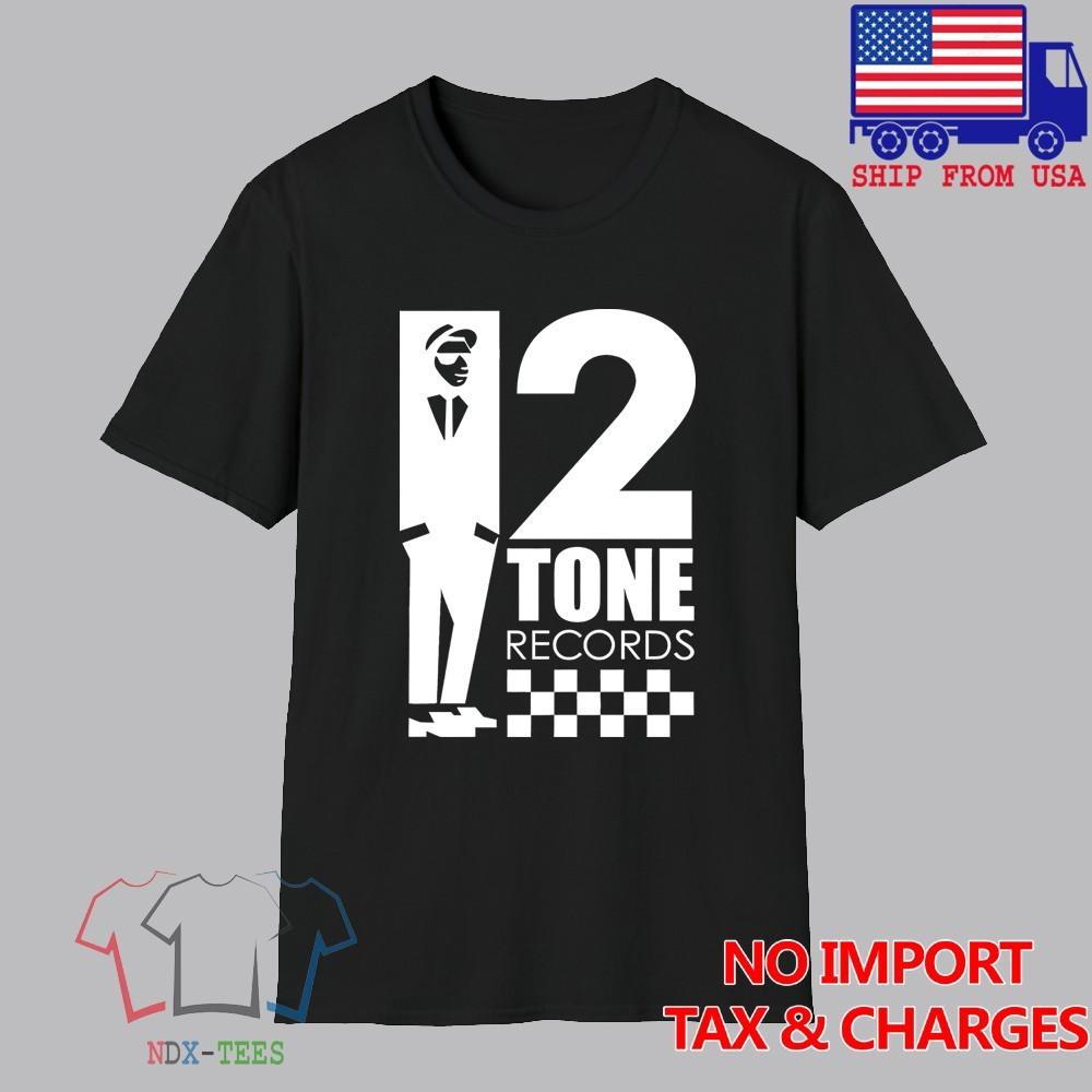 2 Tone Records The Specials Muži#039;s Černá Velikost S5XL Unisex Tričko