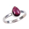 Natürlicher Granat Edelstein Handgefertigt 925 Massiv Sterlingsilber Ring Größe 10 H4m46
