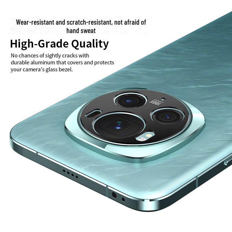 Honor Magic6/Magic6Pro Metal Lens Ring & Protective Film - Anti-Drop & Scratch Resistant