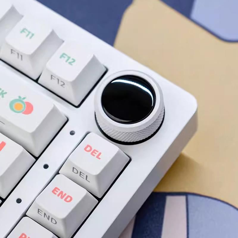 For Leobog K81 Hi75 Knob Buttons Bluetooth Wireless Swap Gaming 3 Mode Backlit Rgb Keyboard Accessory  Mechanical Keyboa