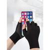 Labor Gloves, Nylon, Anti Slip Latex, Half Finger Gloves, Construction Site, Work, Packaging, Warm, Soft, Breathable, Sunscreen Gloves