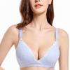 Wire-Free Double-Open Maternity Nursing Bra - Anti-Sagging, Supportive, Easy Feeding Access