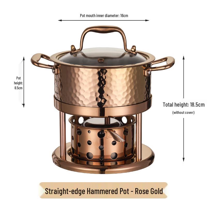 Mini Portable Stainless Steel Hot Pot Standard