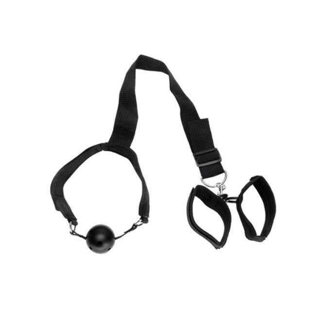 Sexuální produkty pro dospělé Erotické Bondage Postel Hry BDSM Sex Bondage Set Ženy Pouta Kotníková manžeta Omezování Sexuální hračky pro páry
