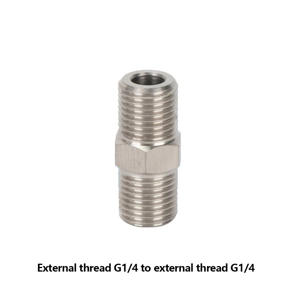 

Комплект адаптеров для мойки высокого давления из нержавеющей стали M22 1/4 Быстроразъемное соединение и штекер Вращающаяся внутренняя резьба к быстроразъемному соединению Набор насадок