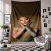 Wall TapestryAriana Grande Art Hanging Cloth Decorative Background Cover for Room Decoration