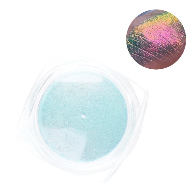 Coloretto Chrome Nail Powder,Color Shifting Nail Powder Pigment Glitters Dust Mirror Effect for Gel Polish Nail Decors