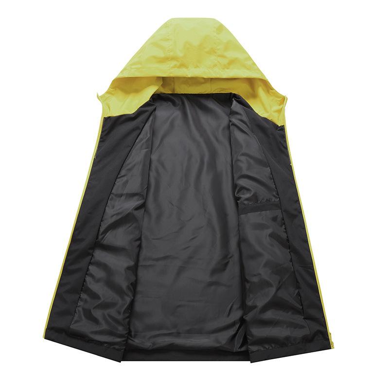 Popular Hooded Casual Three-proof Jacket Autumn Men's and Women's Loose Mountaineering Jacket