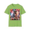 Patriotic Pug T-Shirt, Cute Dog Lovers Unisex Tee, Great Gift