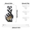 Wireless Hand Heart Neon Light DIY Car Window Ambient Lamp New Decorative Light