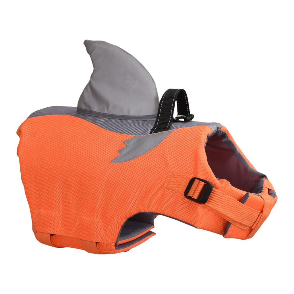 Hunde-Rettungswesten Badeanzug Hunde-Schwimmweste Verstellbarer Gürtel Schwimmhilfe Sicherheits-Badeanzug zum Schwimmen Bootfahren