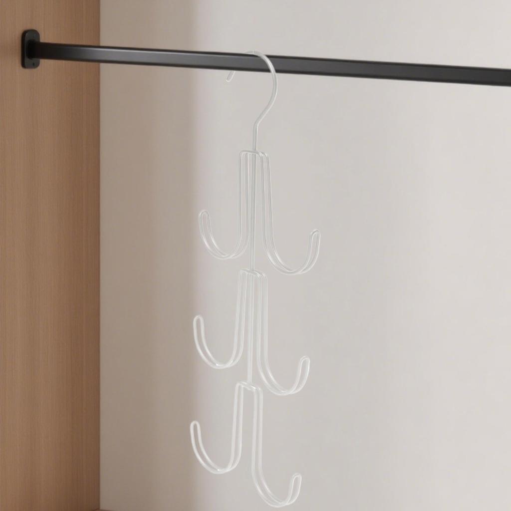 Purse Hanger Iron Bag Hanger for Closet Multi-layer Storage Rack Handbag Organizer for Daily Display Scarves Belts Hat Wardrobe