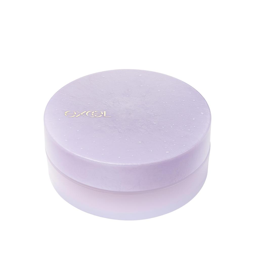 Excel Extra Rich Powder EX04 Shimmer Lavender for a glowing Includes a Affordable cosmetics with amino and Skin Serum-in translucent, complexion.