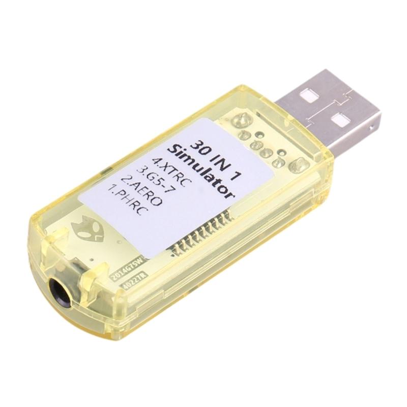 30 in 1 Drones Remote Control USB Flight Simulation Tool for Professionals on Multiple Platforms