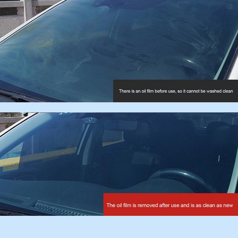 Car Glass Cleaner Wipes Oil Film Cleaner Glass Cleaner Wipes Stain Remover Glass Film Removal Wipes 12 Count Cleaning Wipes