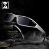 [SHEEN KELLY] Wrap-around Sport Sunglasses for Women and Men, Vintage Y2K Oval Frame Eyewear, Outdoor Shooting