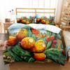Cactus Duvet Cover Set Desert Plants Pattern Comforter Cover Double Single Size For Kids Teens Adults Bedding Set Quilt Cover