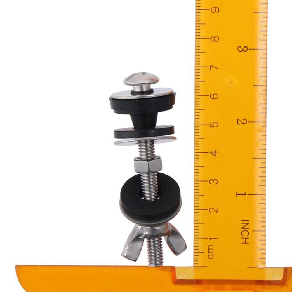 2 ks Robustní upevňovací šrouby k WC nádržce Nerezový šroub s maticí pro upevnění Koupelna