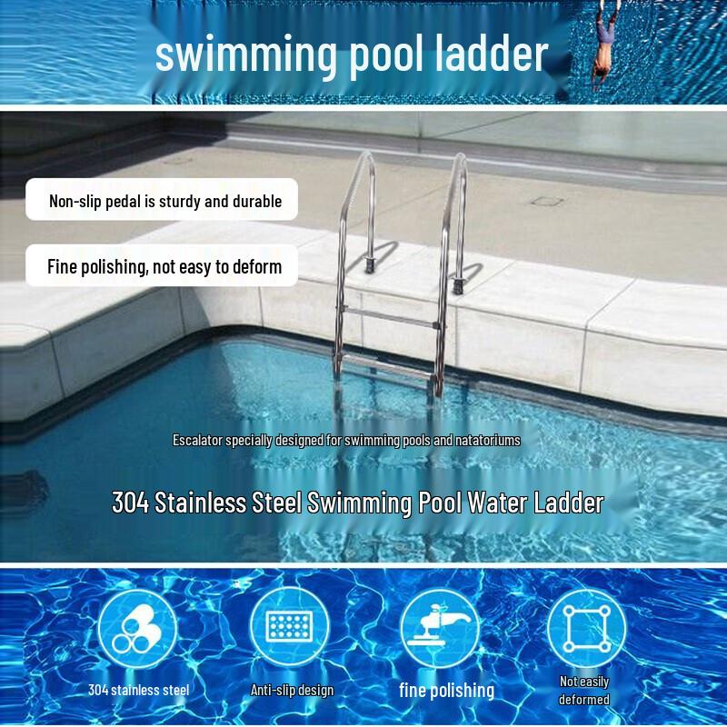 Stainless Steel Swimming Pool Ladder