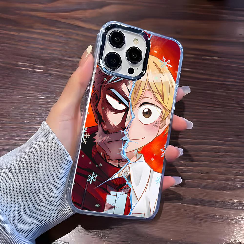 Anime SANDA Phone Case For IPhone 17 Pro Max 16 15 14 Pro Max IPhone 13 Pro Max 11 Plus Transparent Cover