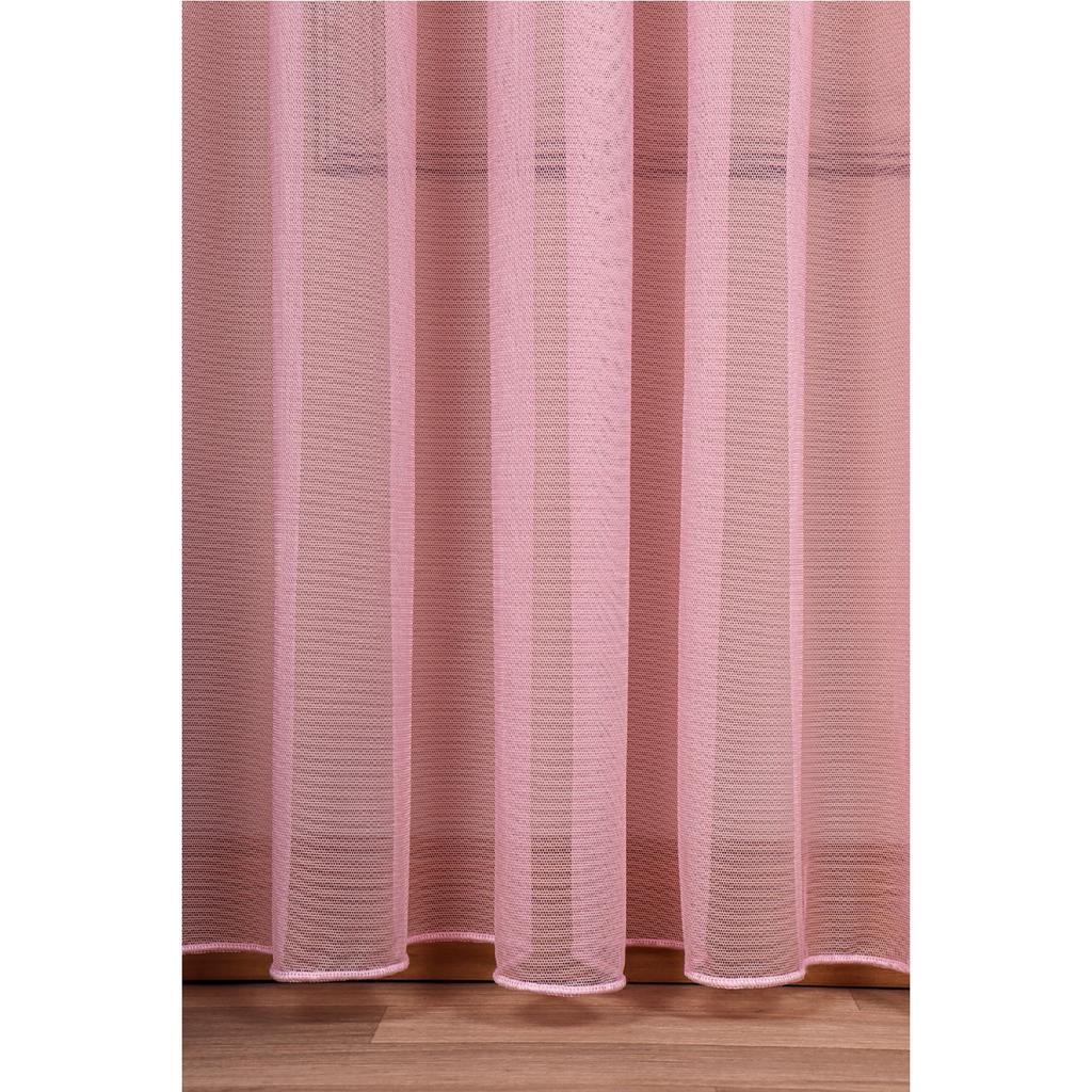 Polka Dot Patterned Tulle Curtain 1/3 Frequent Battery Pink
