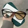 Cat Eye Outdoor Photochromic Myopia Glasses For Women Men Luxury Anti-Uv Eye Protection Sunglasses Color Changing Minus Eyewear