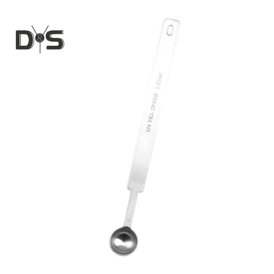 1Pc/1 Set Multiple Sizes Coffee Spoon Corrosion Resistant Useful Stainless Steel Milk Powder Spoon