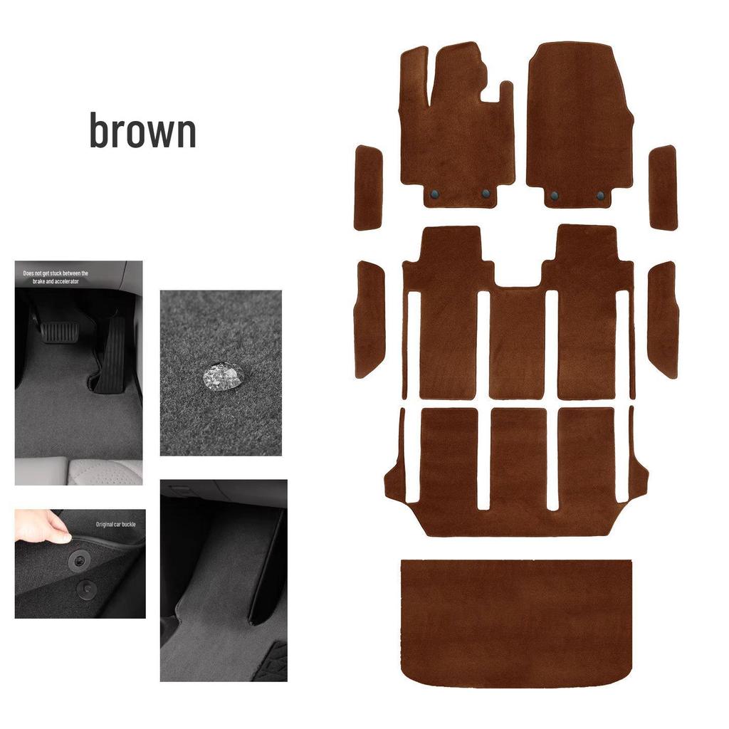 Ideal Mega Home & Car Floor Mats - Australian Wool Interior Carpet for Decoration & Protection