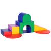 Set da gioco morbido in sette pezzi per bambini, per gattoncini - Multicolore