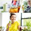 6/25 Stück Plastikstrohhalm-Set mit Reinigungsbürste 11,85 Zoll lang BPA-frei Klare Trinkhalme für Smoothies Tee Saft Milchshakes