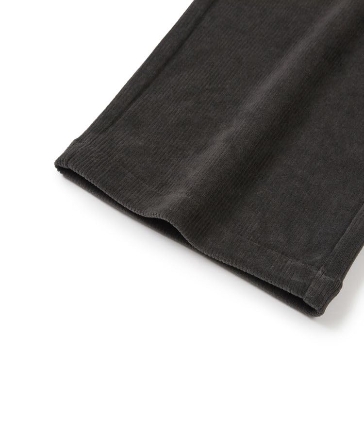 Snow Peak Corduroy Pants Dark Size M Women's Semi-Wide GS-S25WWFFP73, Charcoal,